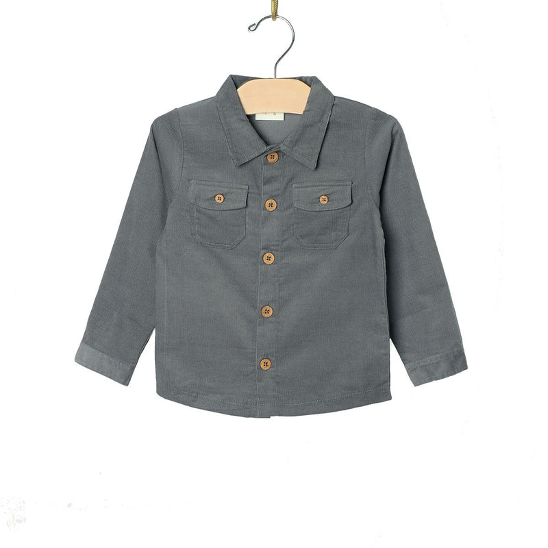 Mini Corduroy Button Up