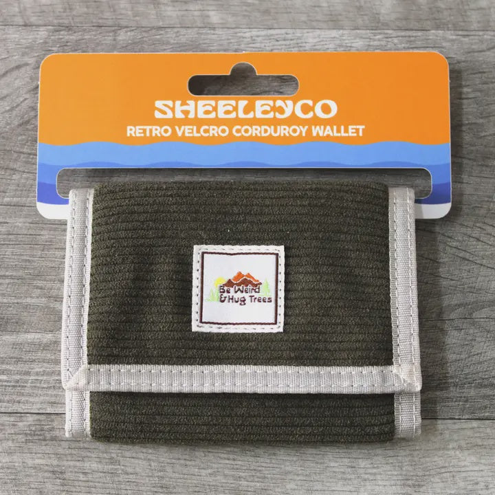 Be Weird Hug Trees Velcro Wallet