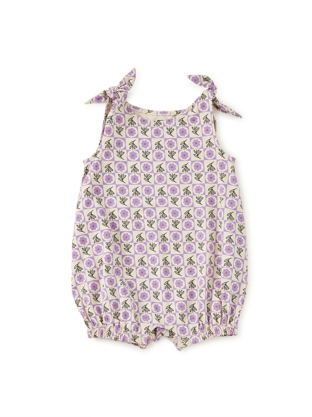 Tile Floral Baby Romper