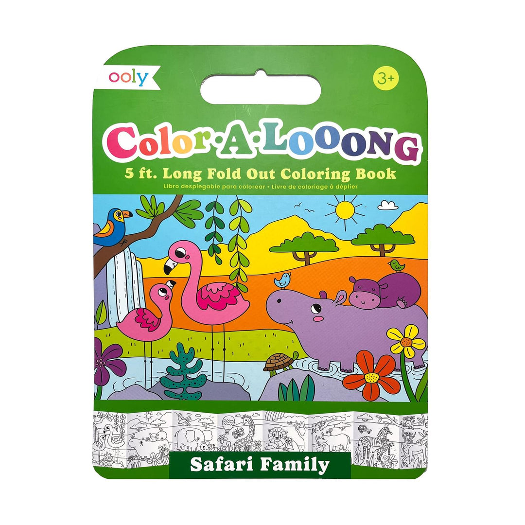 Color-A-Looong  Safari Family