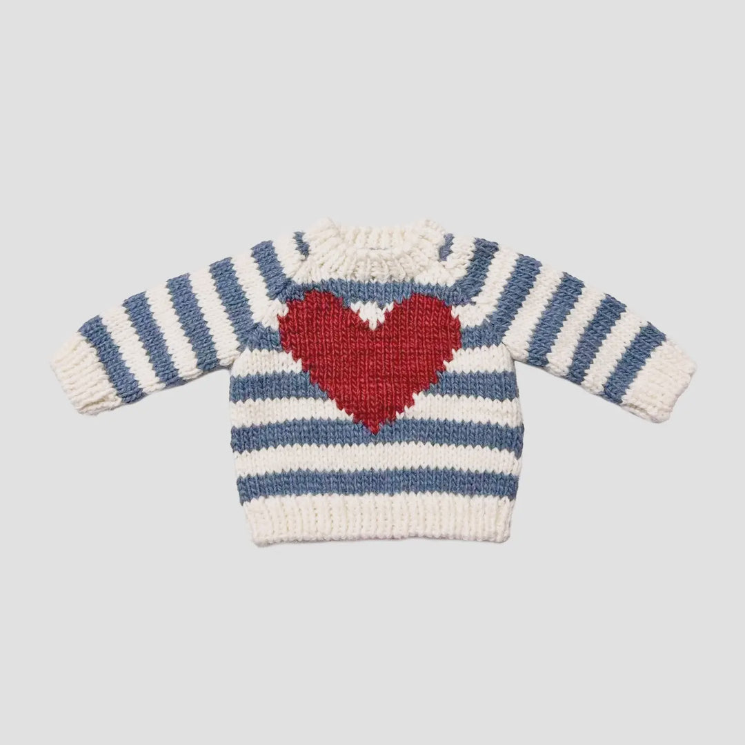 Hearts &amp; Stripe Sweater