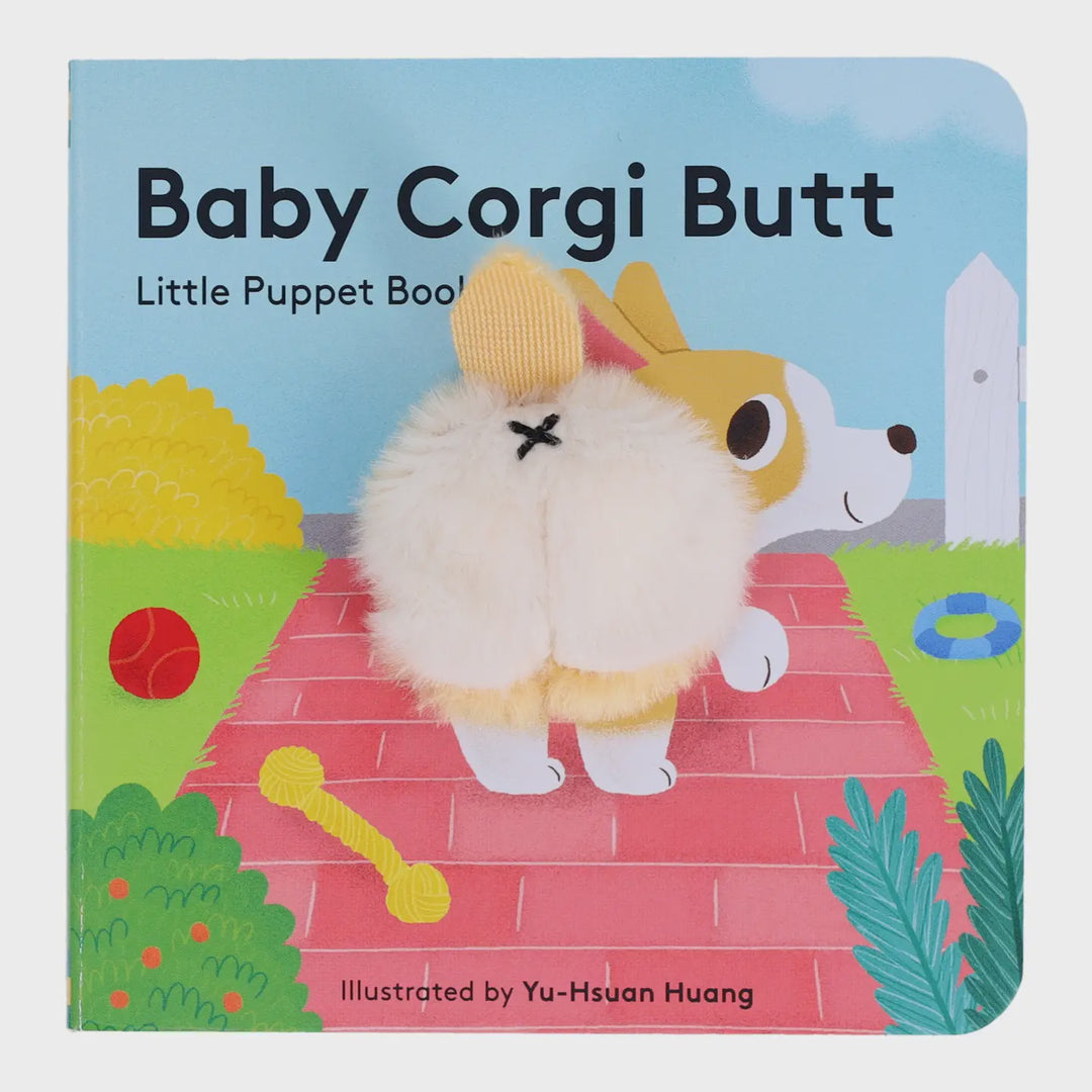 Baby Corgi Butt Puppet Book
