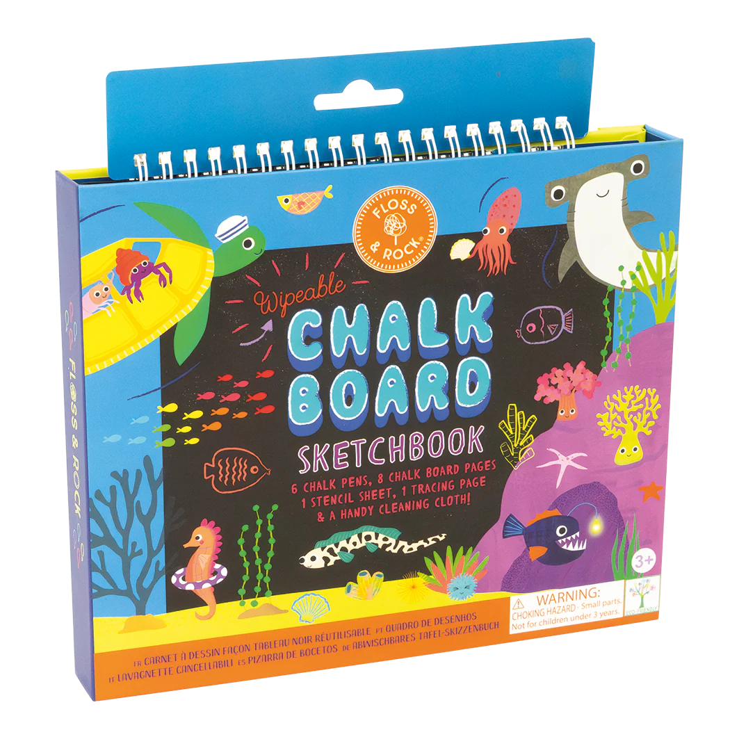 Ocean Chalkboard Sketchbook