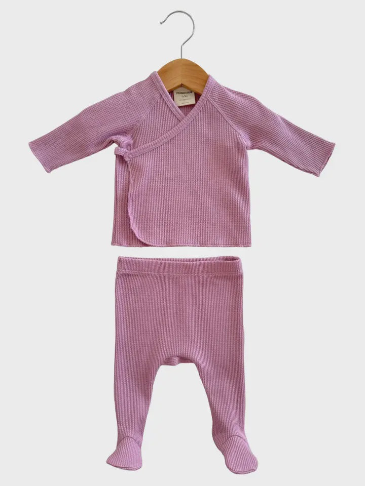 Lavender Layette Set