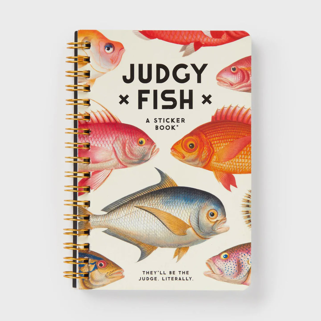 Brass Monkey Judgy Fish Sticker Book