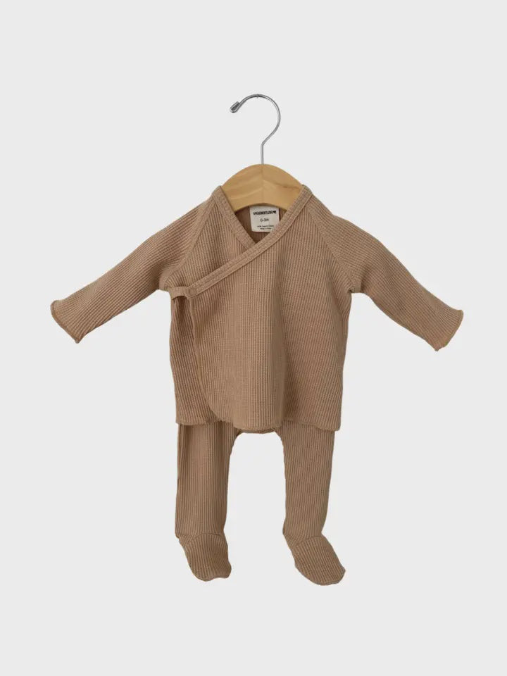 Tan Layette Set