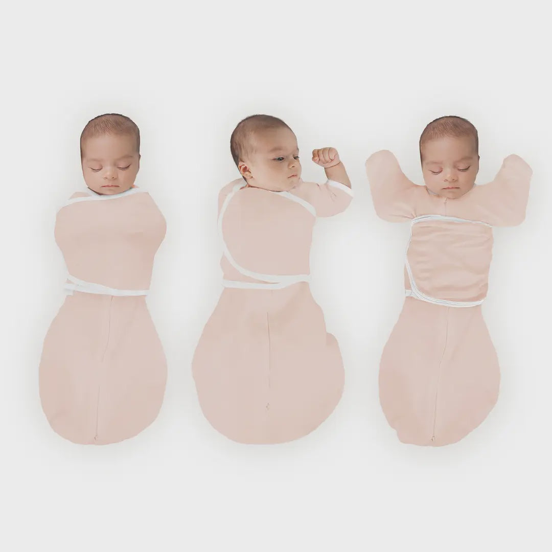 Soft Pink Organic Omni Swaddle Sack