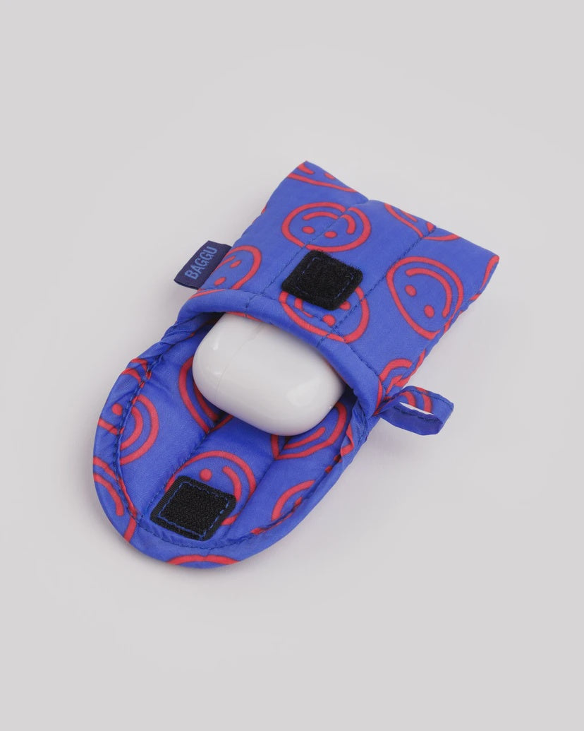 Cobalt Happy Earbud Case