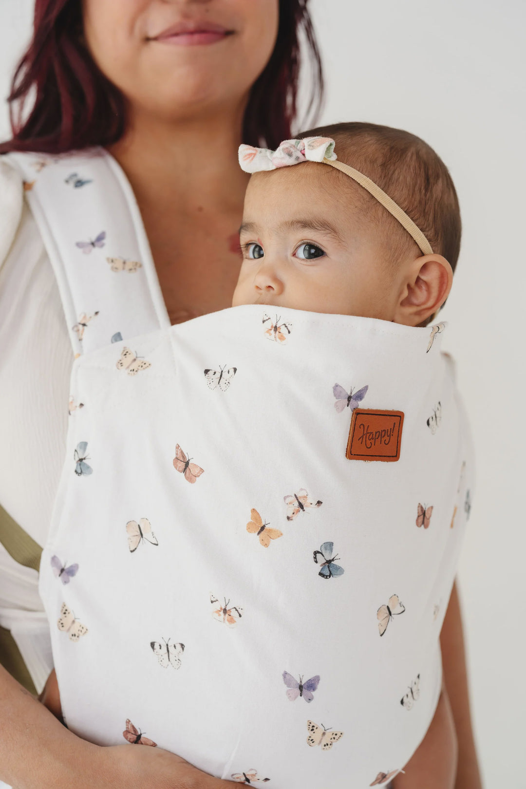 Butterflies Toddler Carrier White