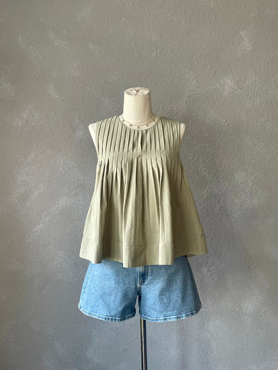 Aiko Peplum Top