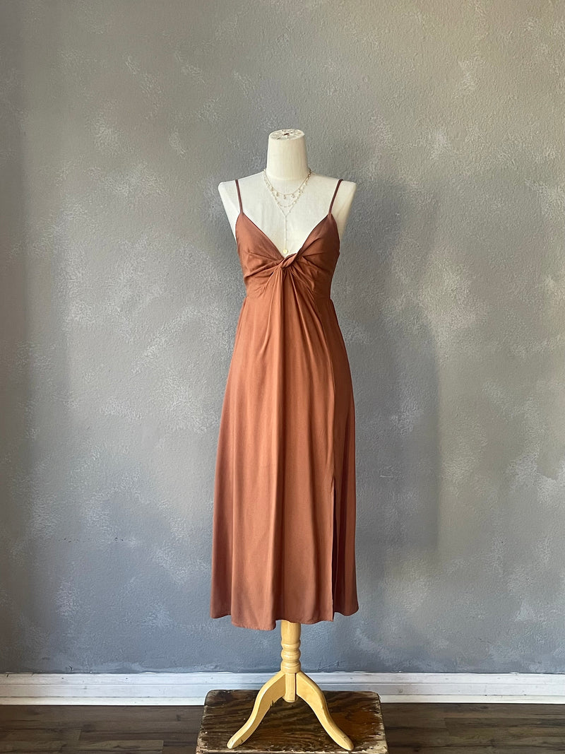 Ally Twist Front Dress