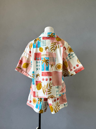 Amalfi Button Up
