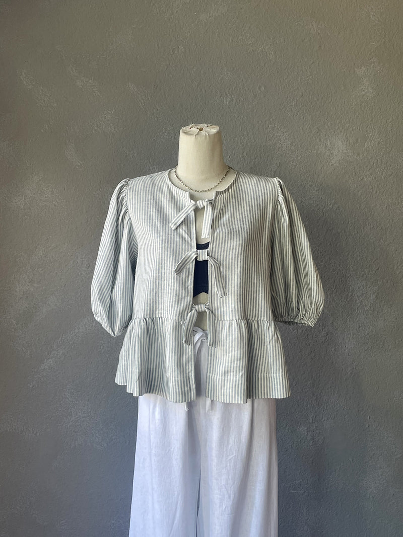 Astin Linen Top