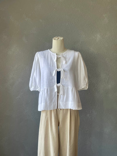 Astin Linen Top