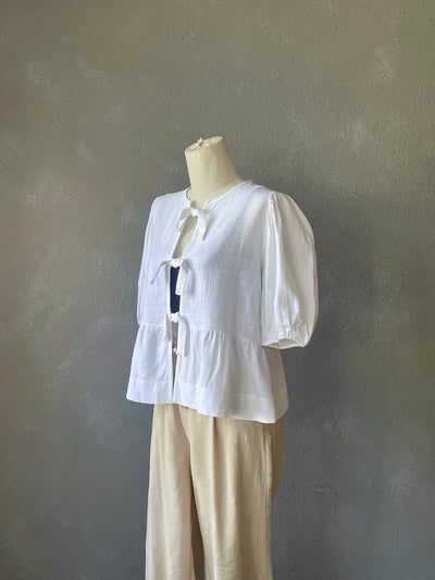 Astin Linen Top