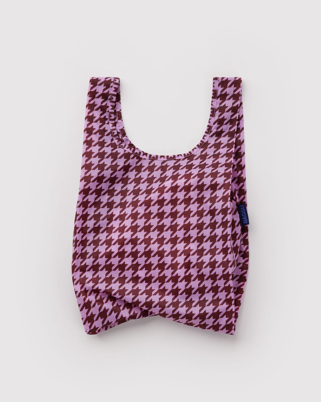 Pink Houndstooth Baby Baggu