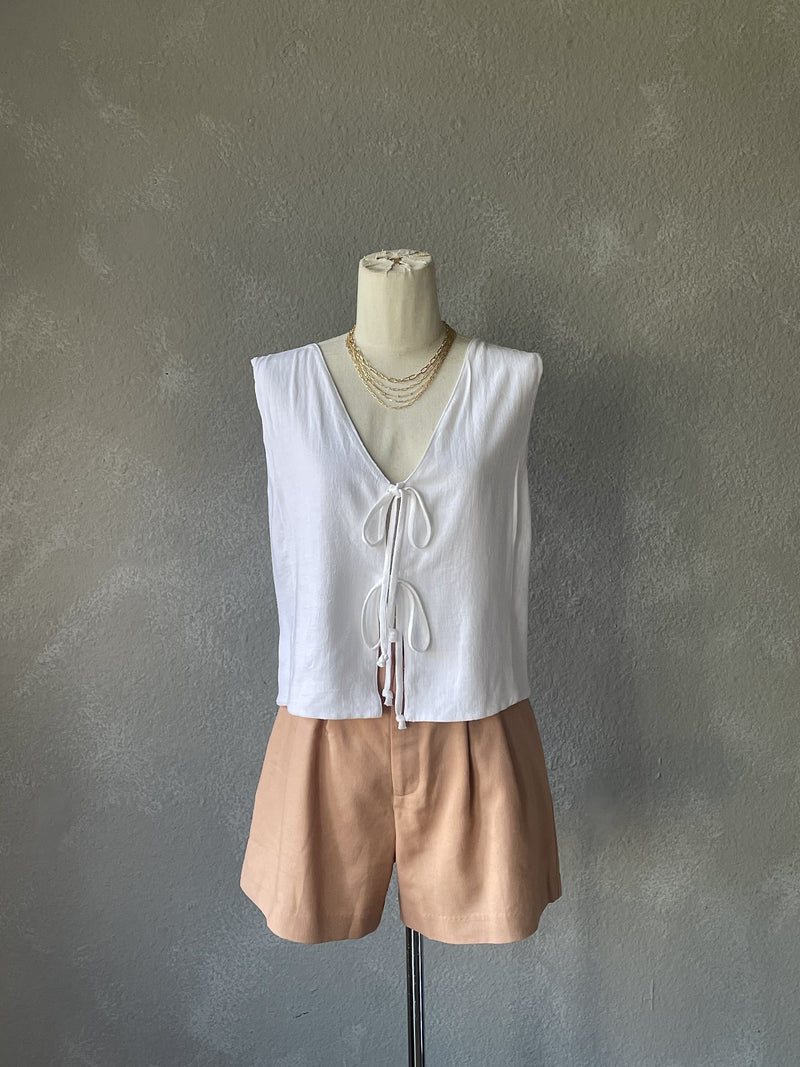 Cici Linen Vest