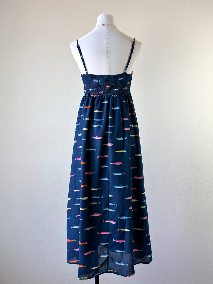 Fish Print Dress