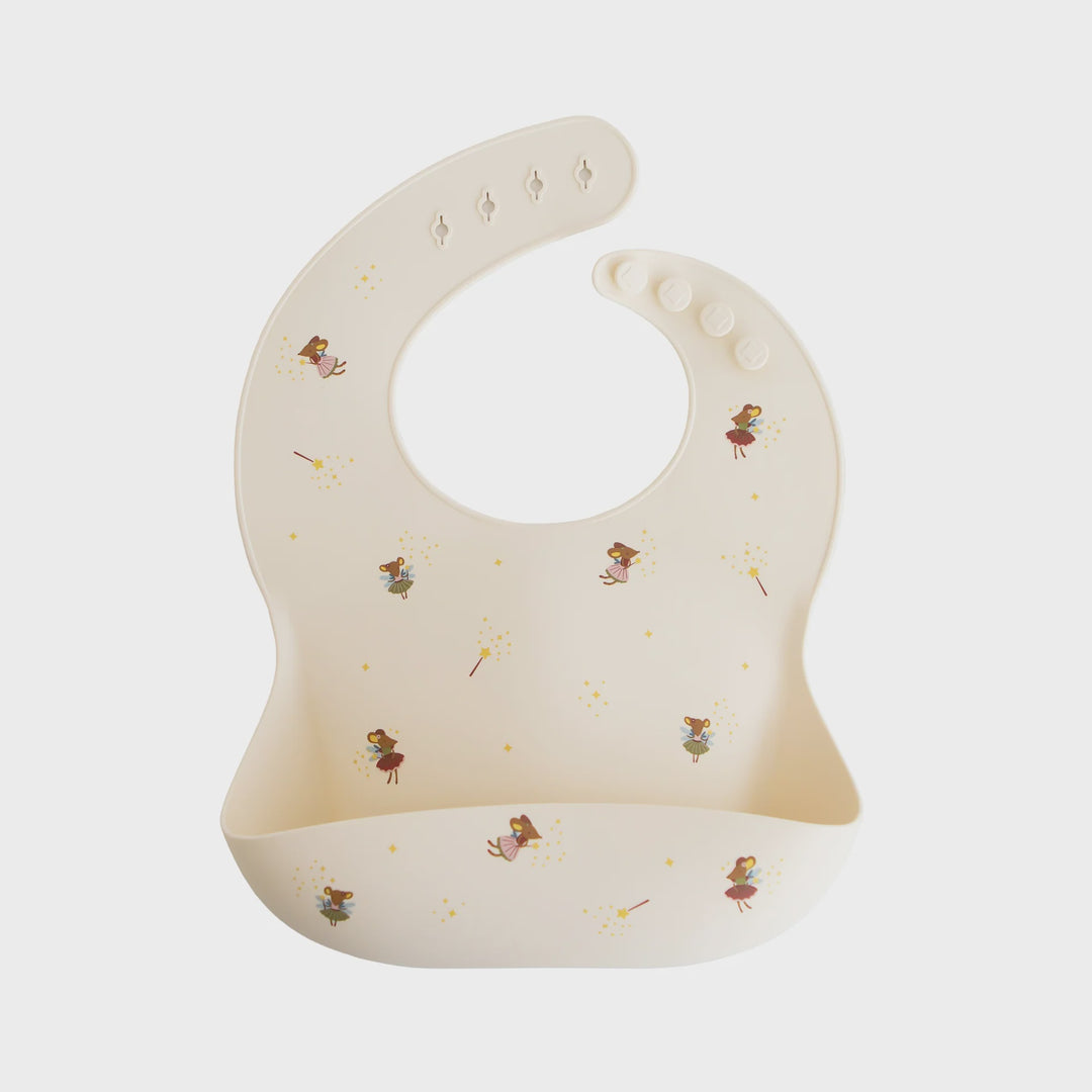 Fairy Mouse Silicone Bib