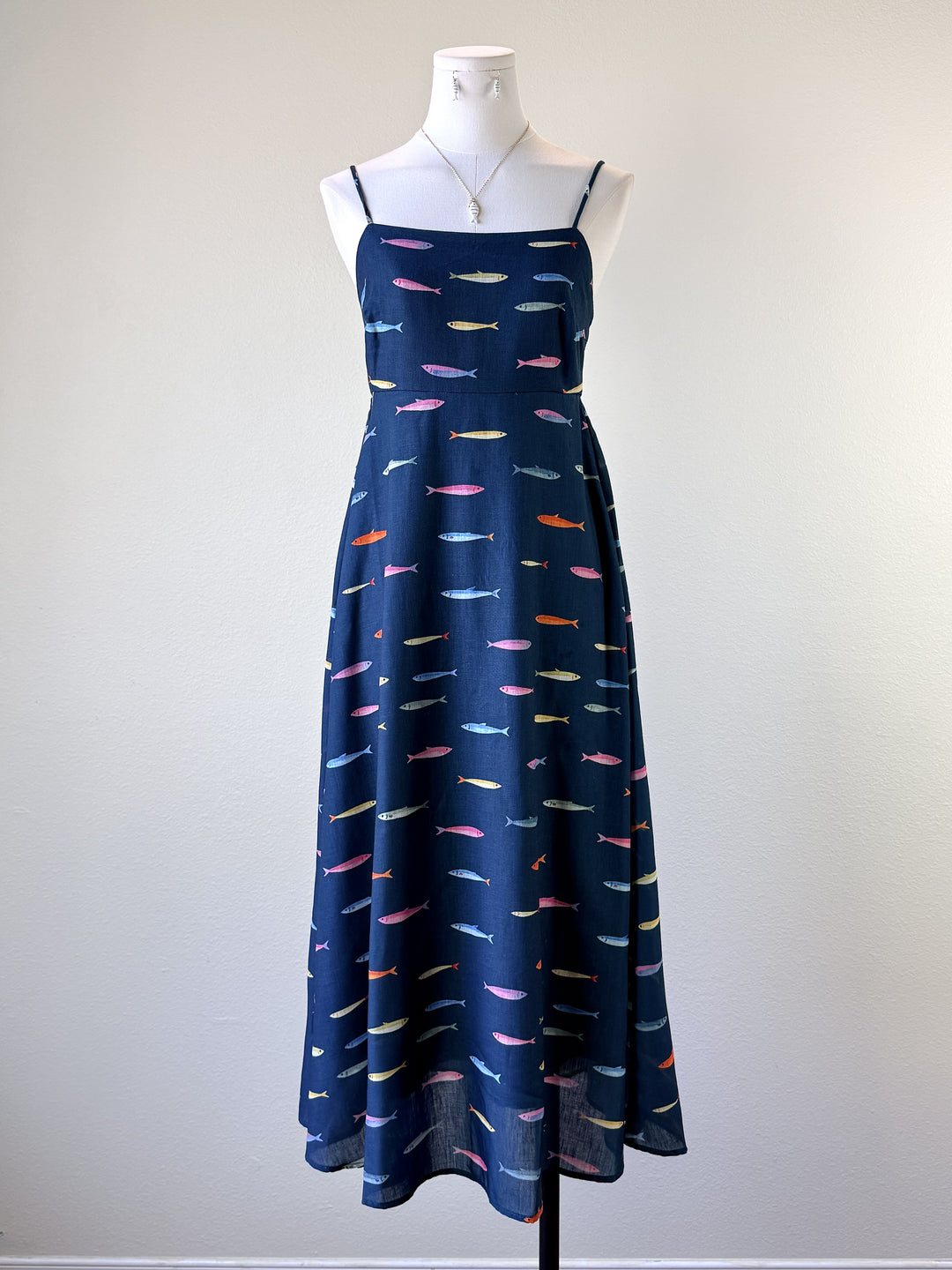 Fish Print Dress