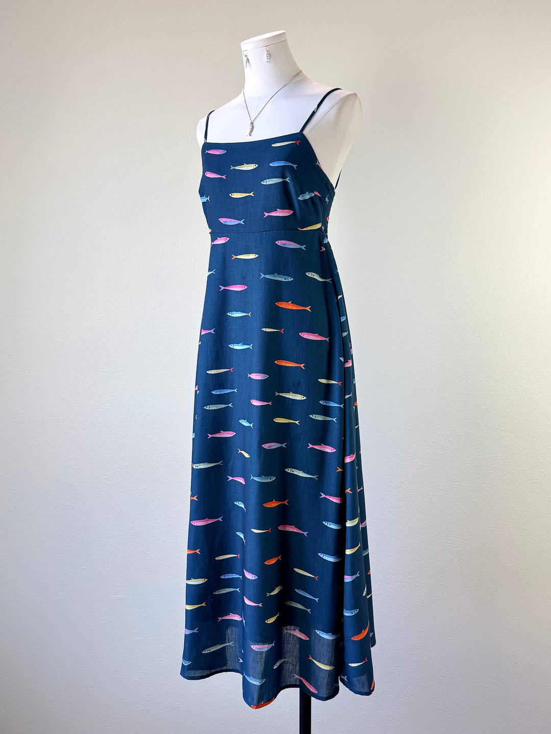 Fish Print Dress