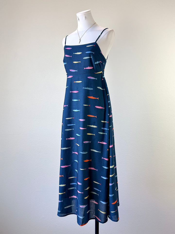 Fish Print Dress