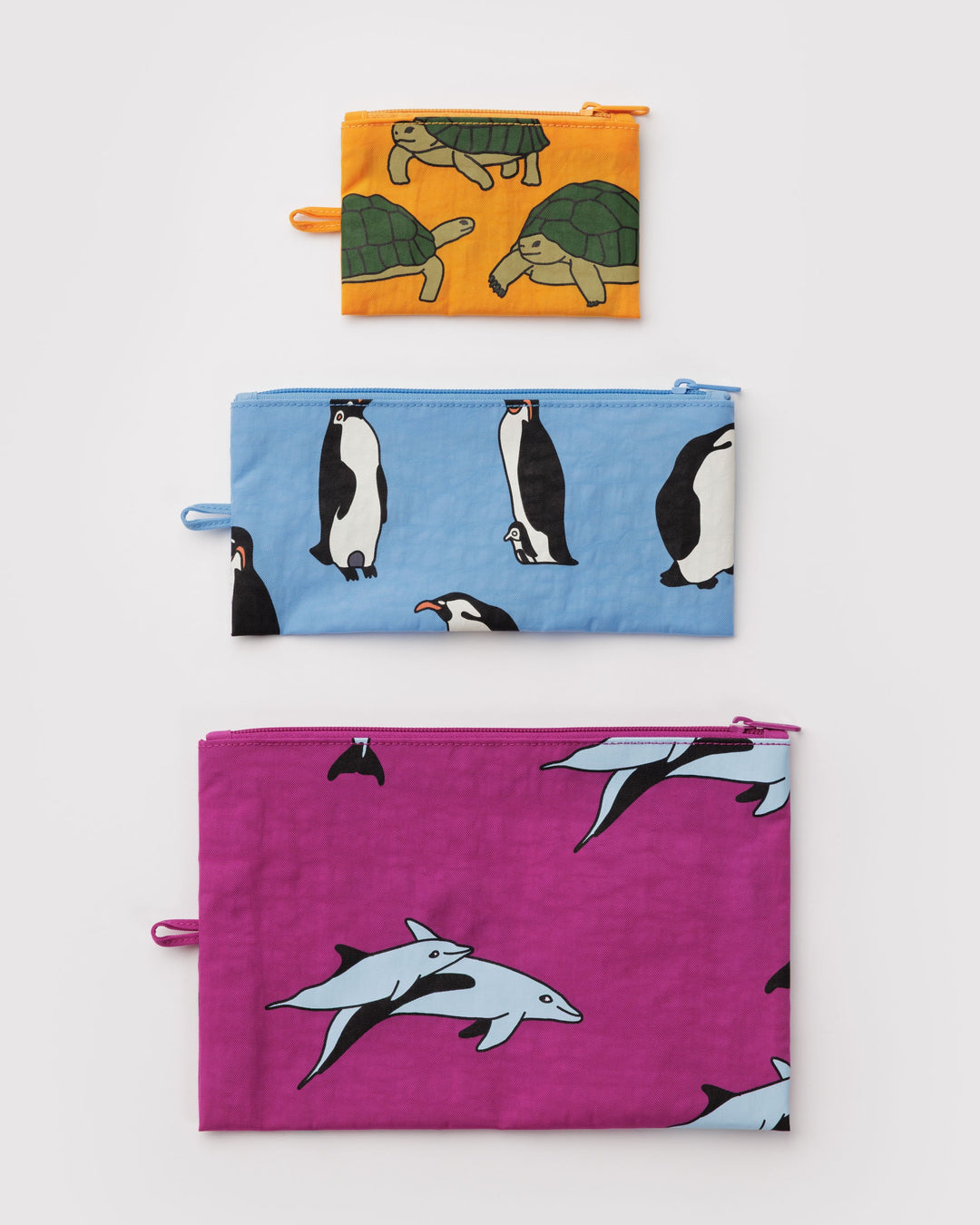Vacation Animals Flat Pouch Set