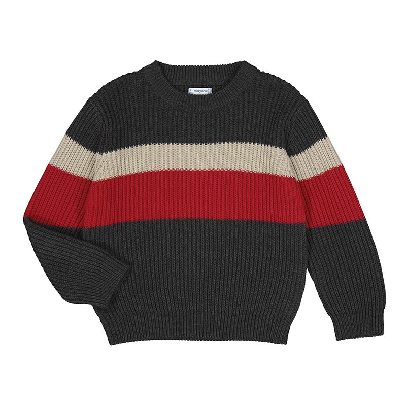 Boys Color Block Sweater