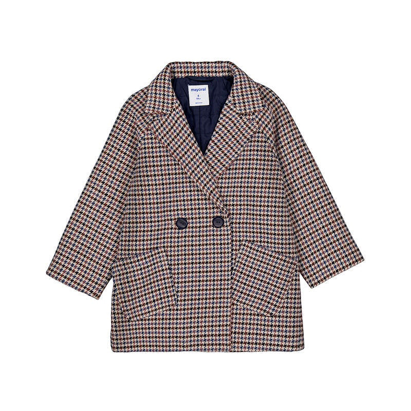Herringbone Wool Coat