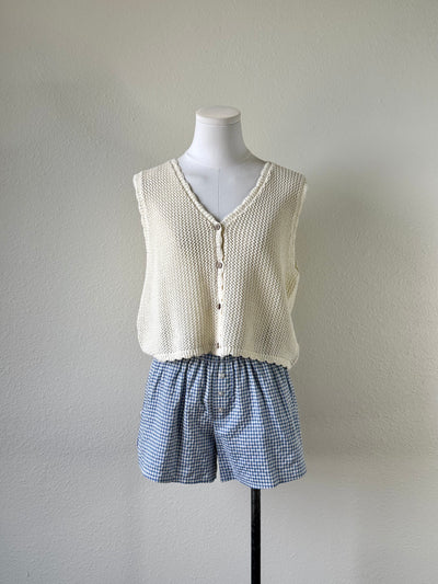 Gingham Lounge Shorts