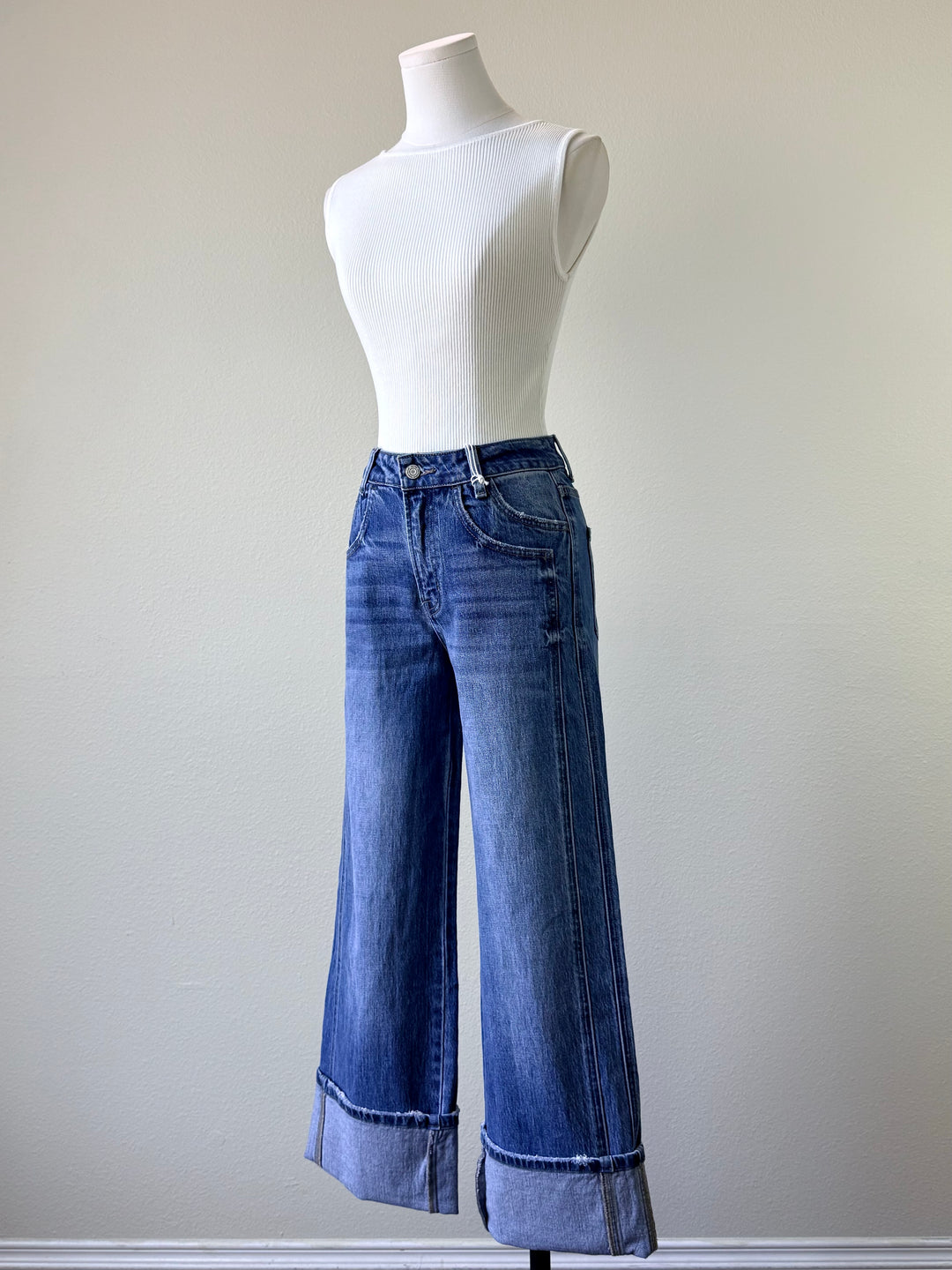 Kris High Rise Baggy Jeans