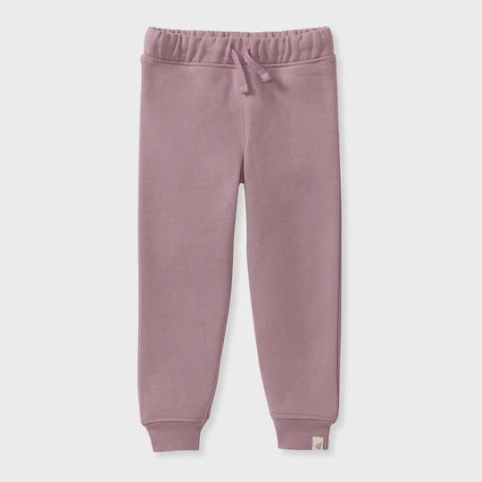 Knit Fleece Jogger Elderberry
