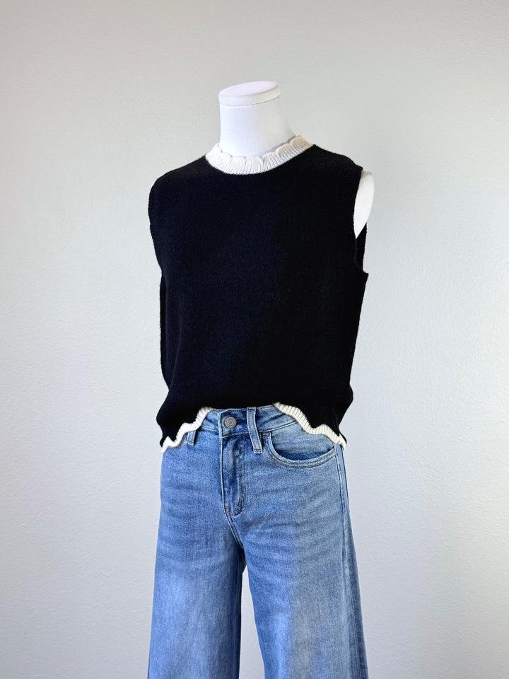 Madri Scallop Sweater