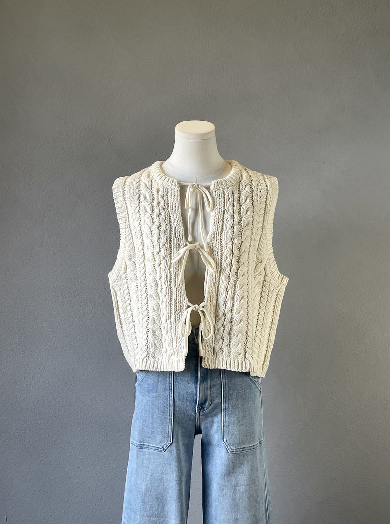 Malia Tie Vest