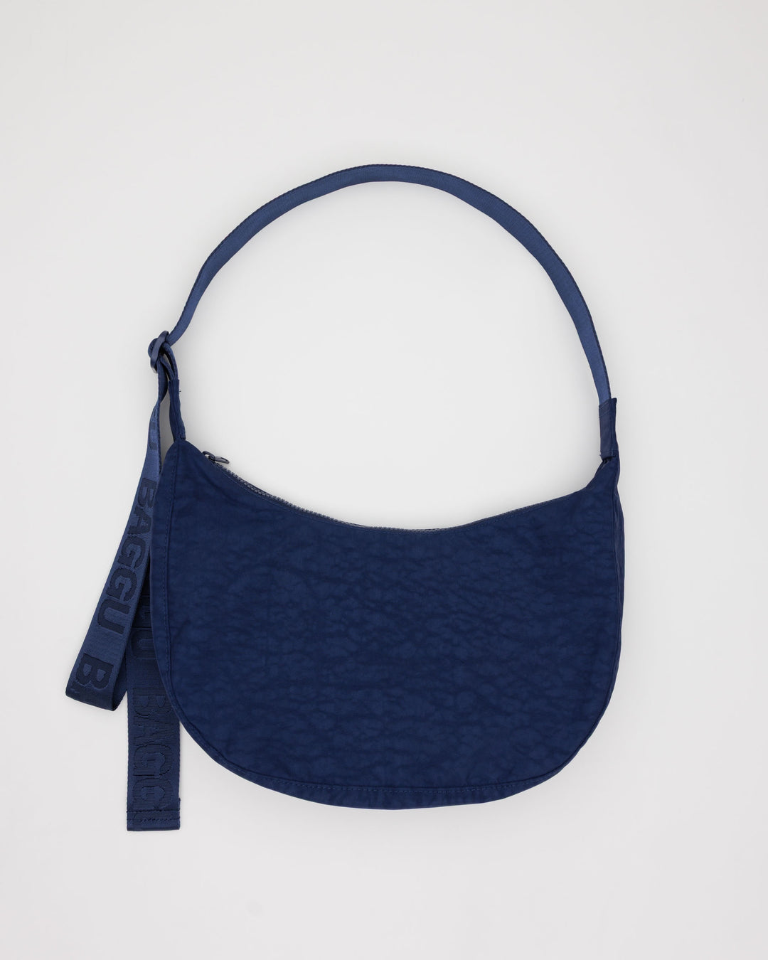 Navy Medium Crescent Bag