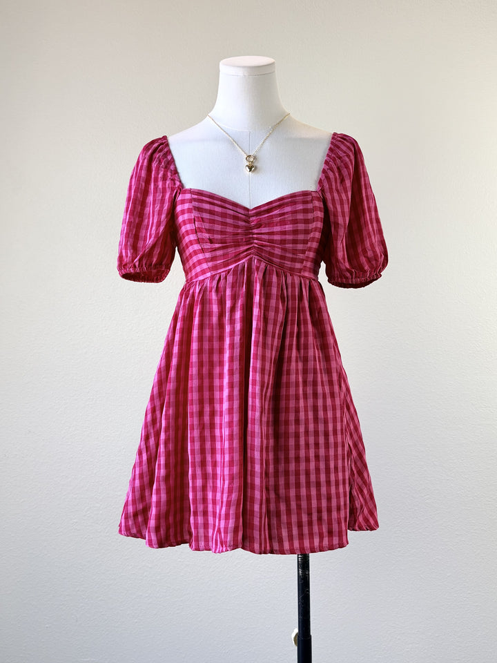 Phoebe Gingham Romper