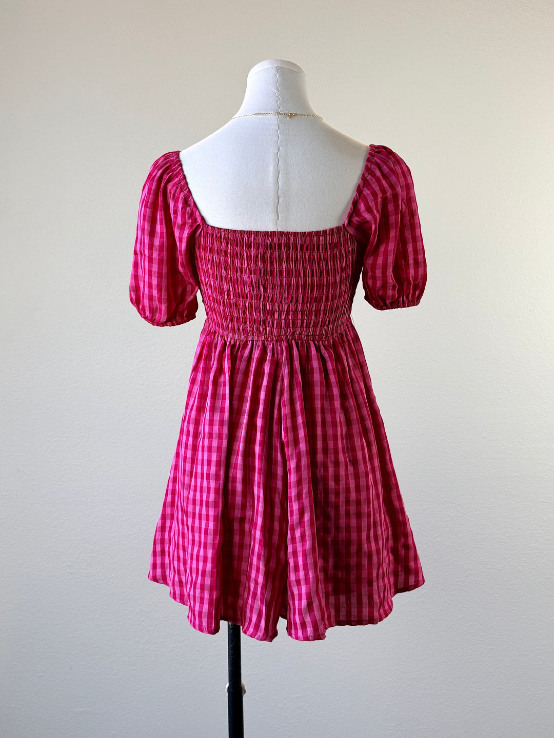 Phoebe Gingham Romper
