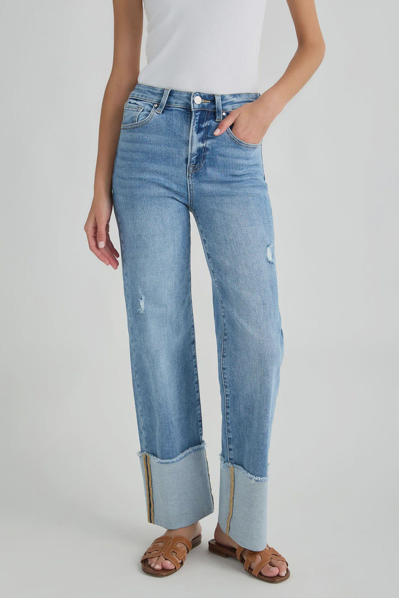 Quincy Wide Cuff Jeans