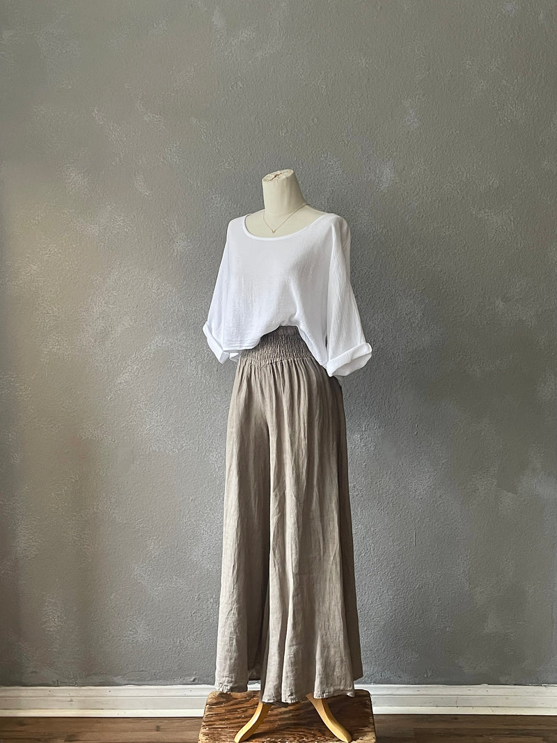 Santorini Linen Pants