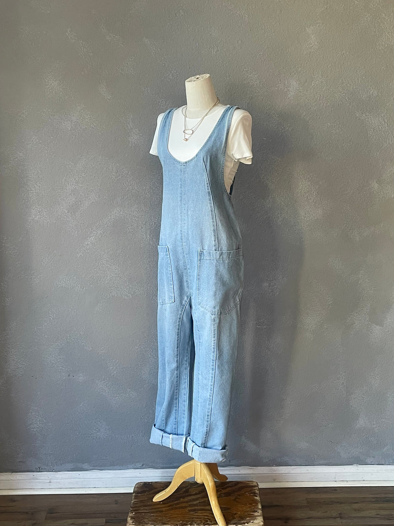 Sarai Denim Overalls