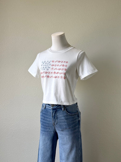 Seashells Baby Tee
