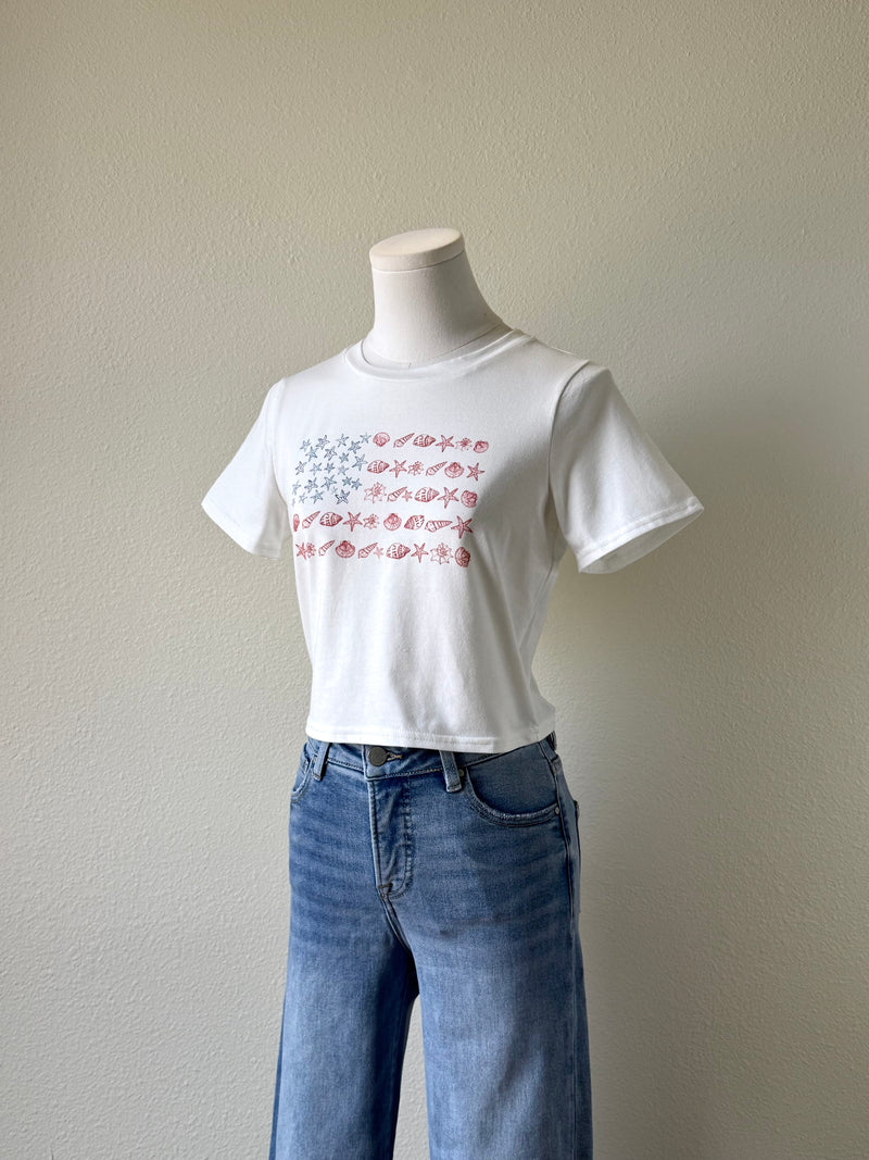 Seashells Baby Tee