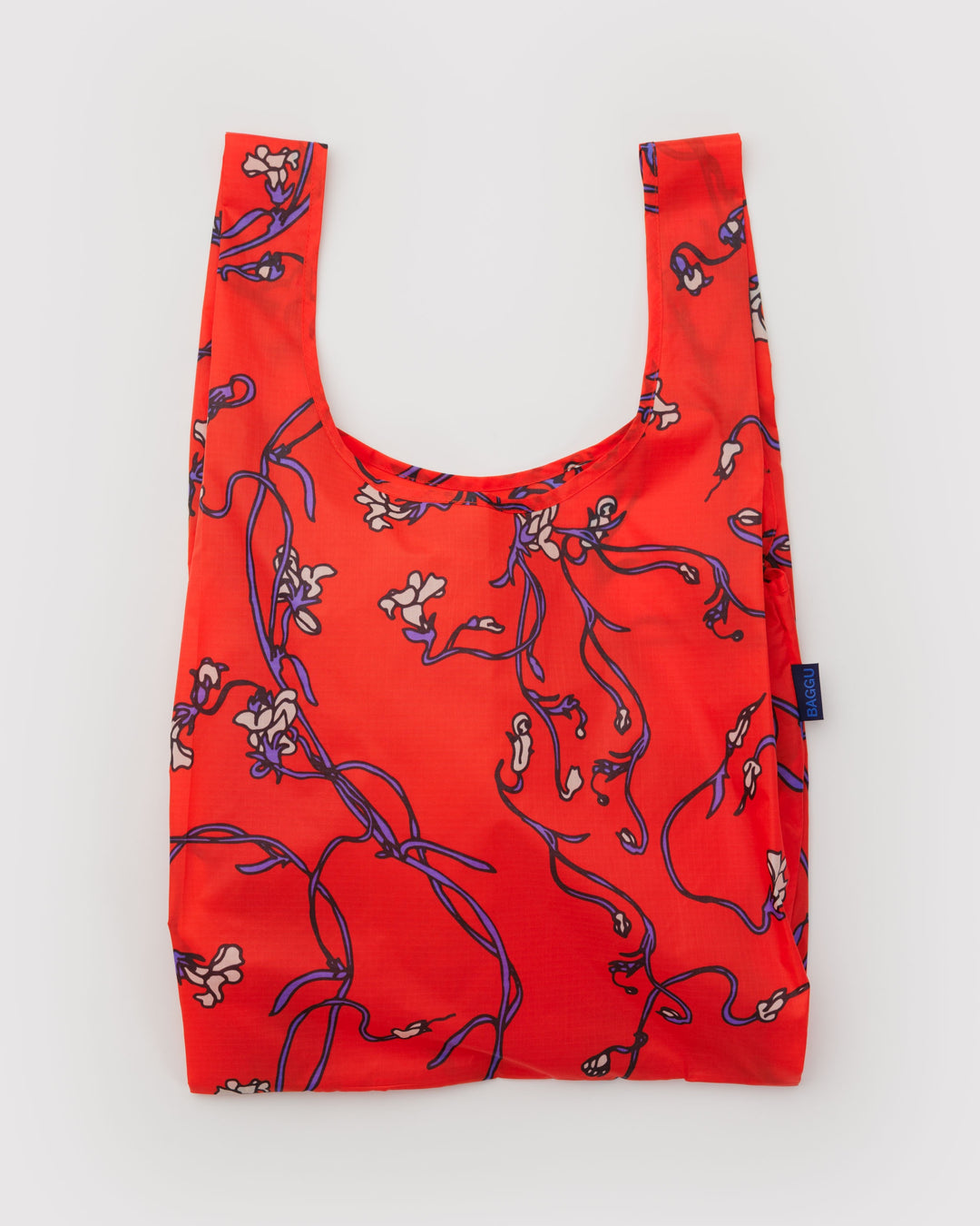 Red Snapdragon Standard Baggu