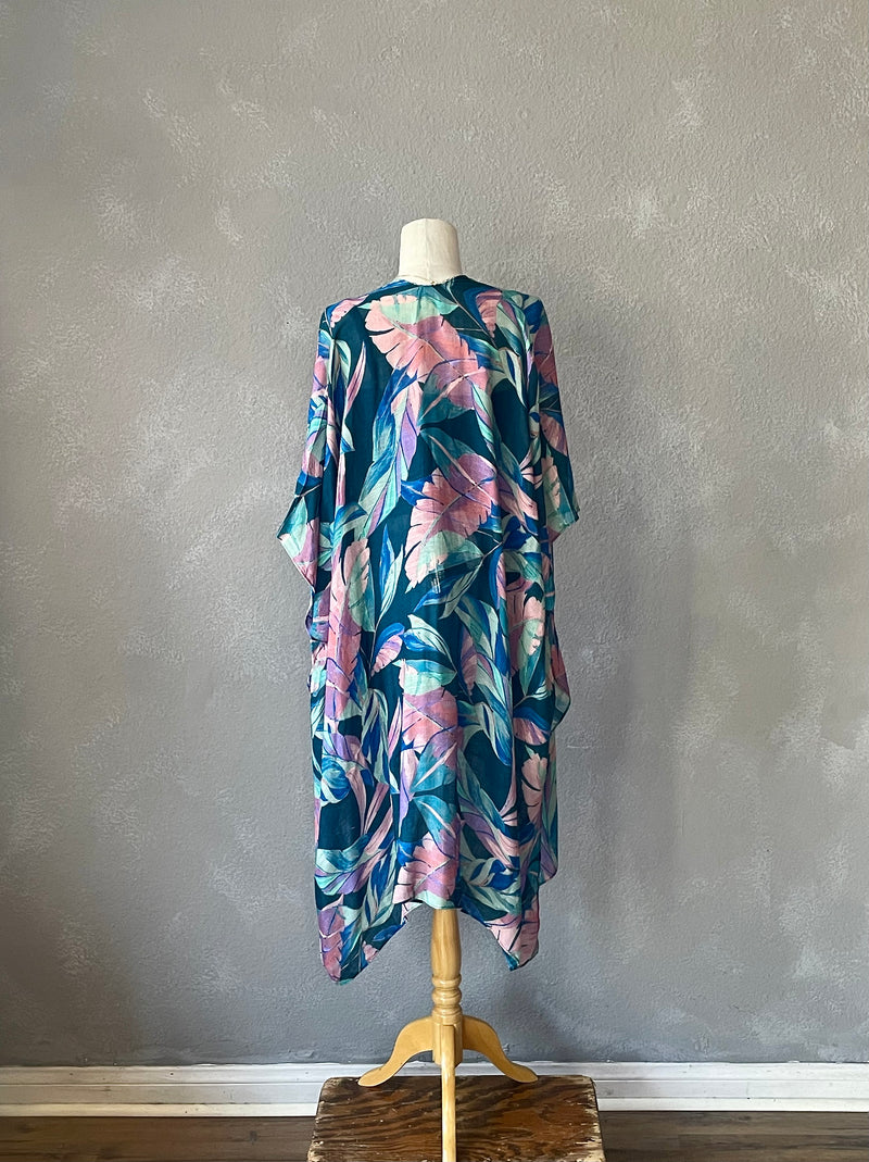 Tropical Leaves Kimono