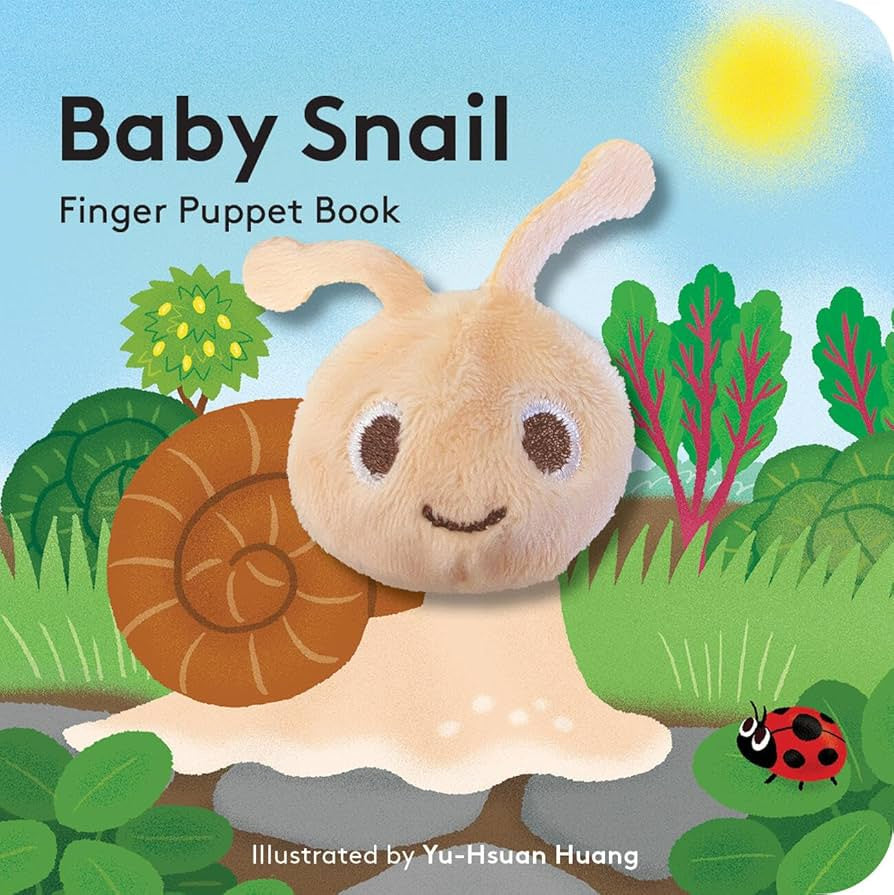 Baby Snail Finger Puppet
