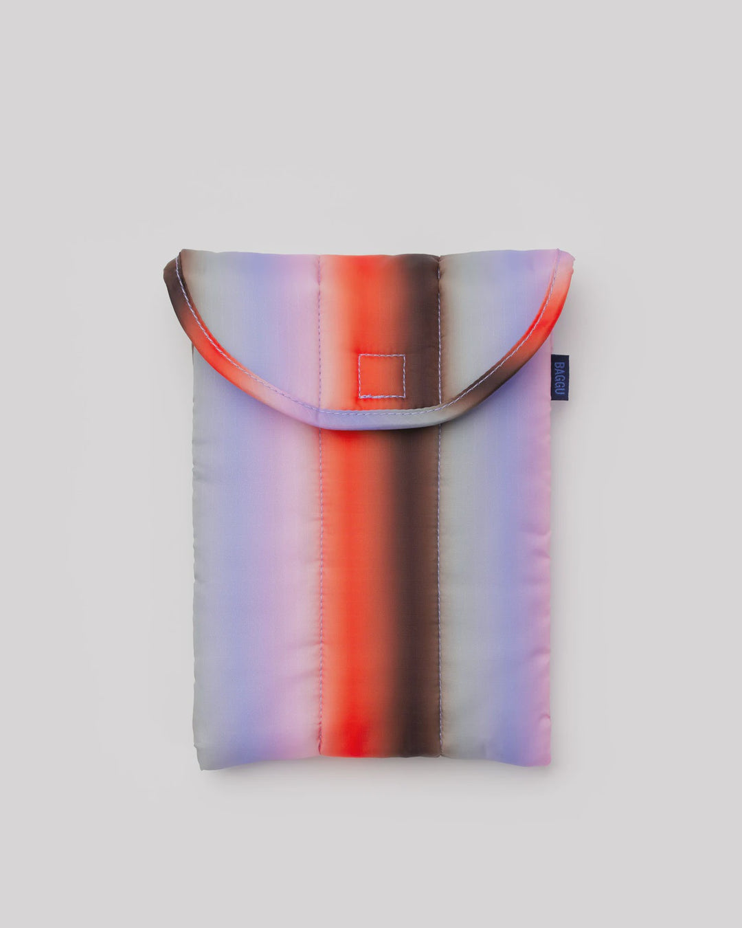 Gradient Stripe Poppy &amp; Lilac Tablet Sleeve