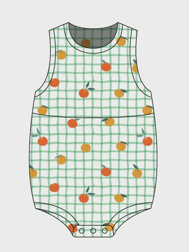 Gingham Grove Bubble Romper