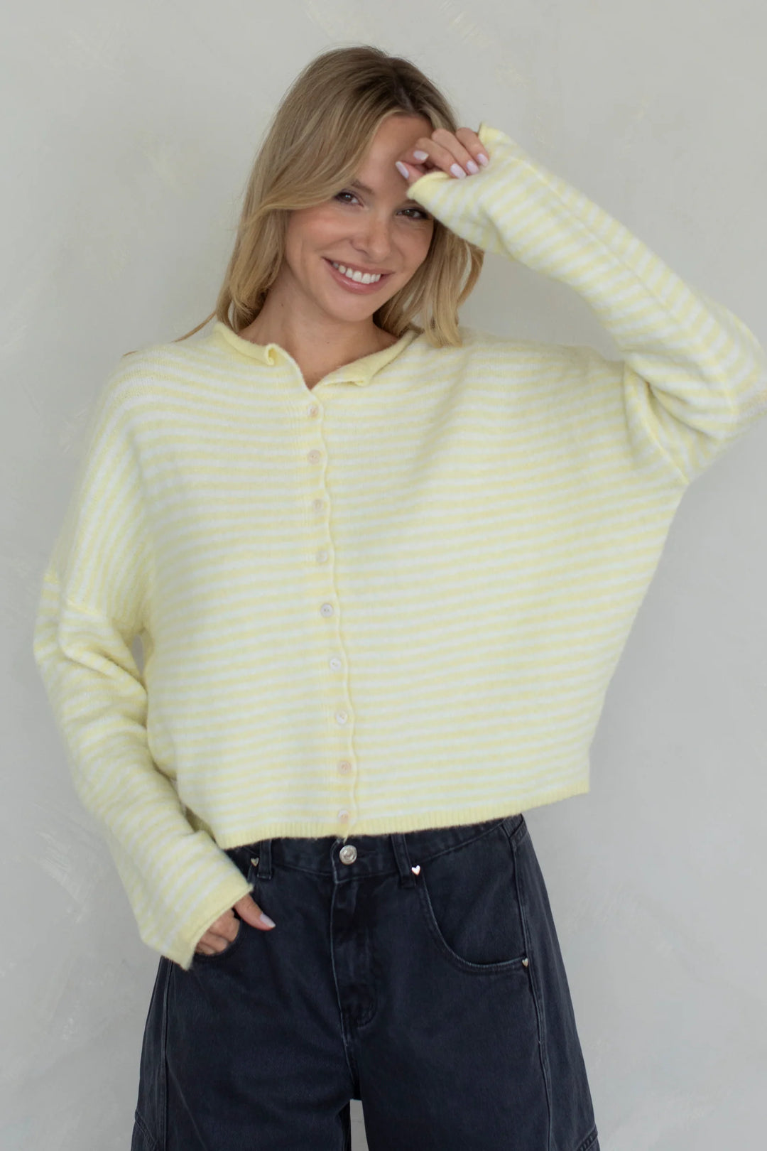 Striped Avalon Cardigan