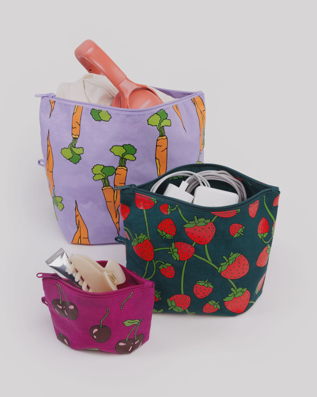 Carrots &amp; Berries Go Pouch Set
