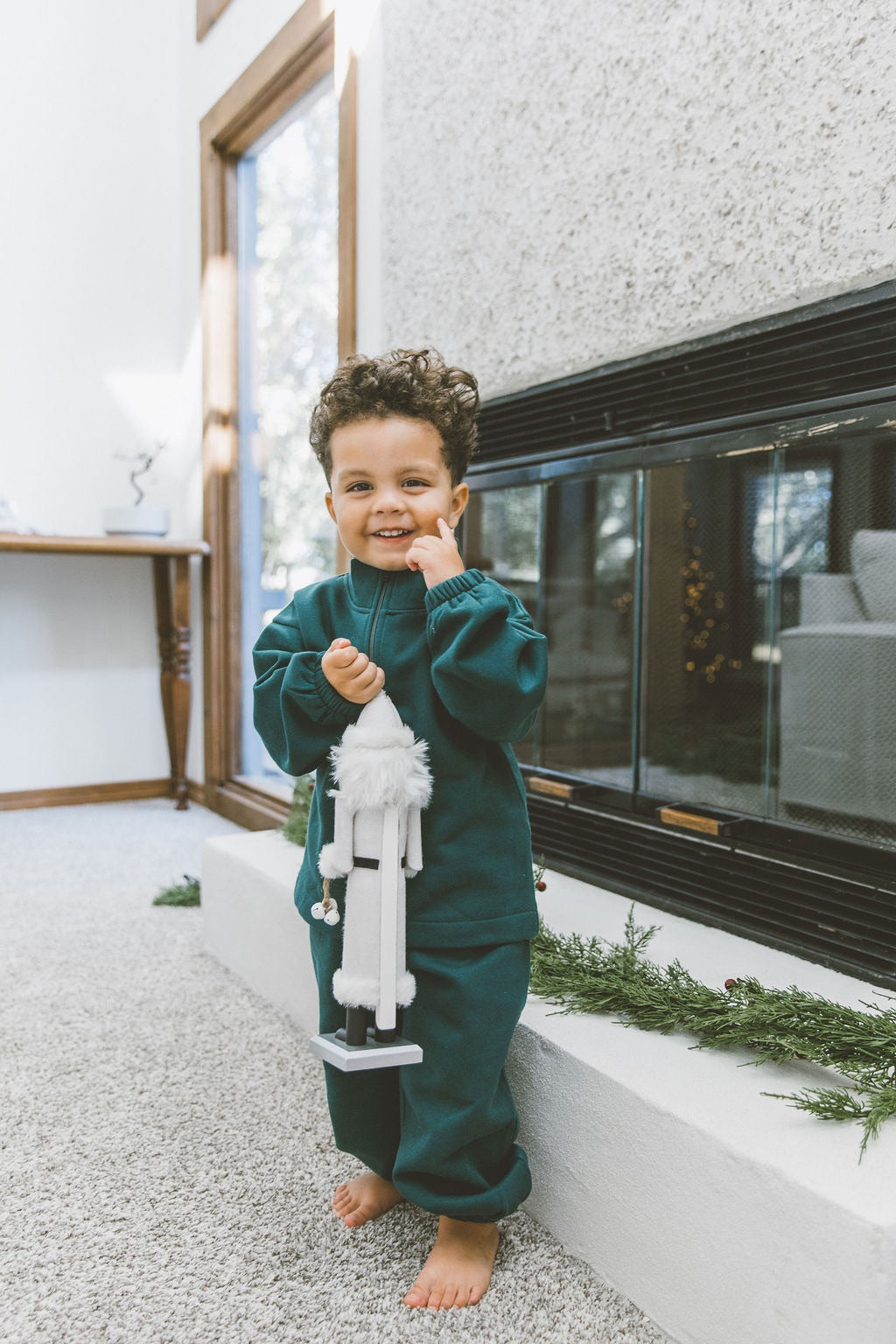 Botanical Quarter Zip Set